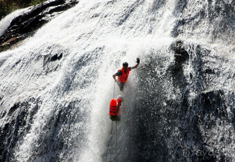 Каньонинг в Далате. Нячанг Вьетнам