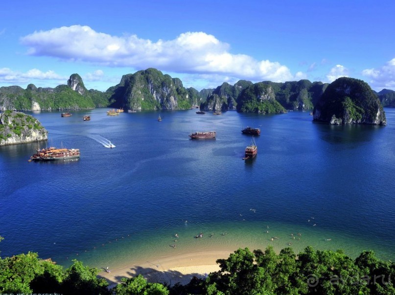 Тур на корабле по заливу Халонг ► Ханой Вьетнам