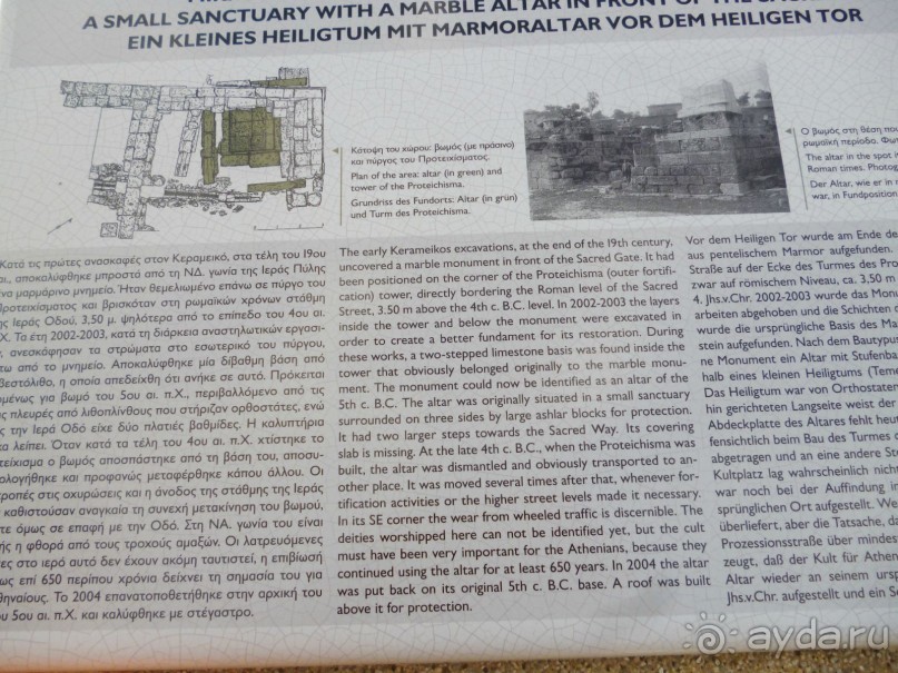 XI. Семь корешков одного билета. Район Керамика и археологический музей