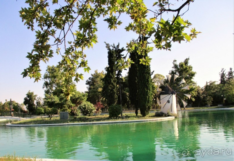 Греческая" кругосветка". Современные Афины. Ч.3. Микс: парки, сады, улицы, дворы.