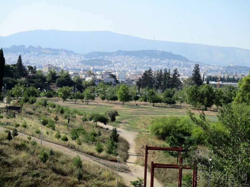 Греческая" кругосветка". Современные Афины. Ч.3. Микс: парки, сады, улицы, дворы.