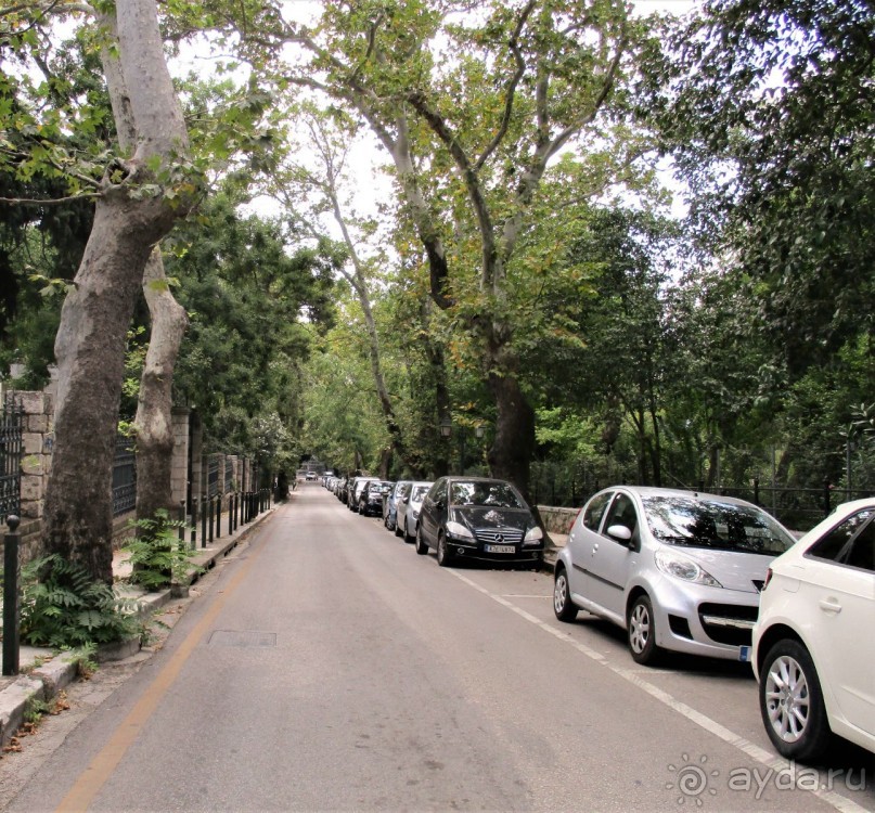 Греческая" кругосветка". Современные Афины. Ч.3. Микс: парки, сады, улицы, дворы.