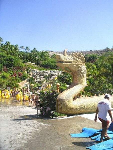 СИАМ ПАРК. Самое активное место: 4-е перекрученные горки, Дракон