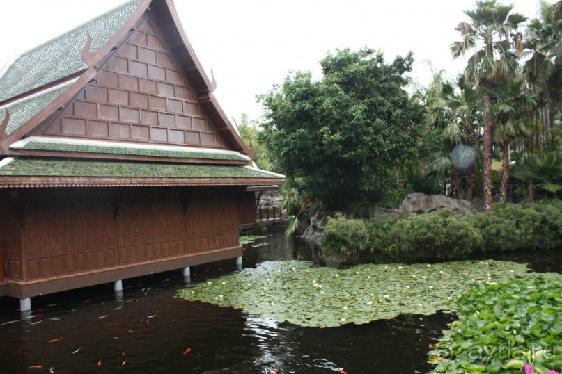 Лоро Парк. Домик "Тайской деревеньки".