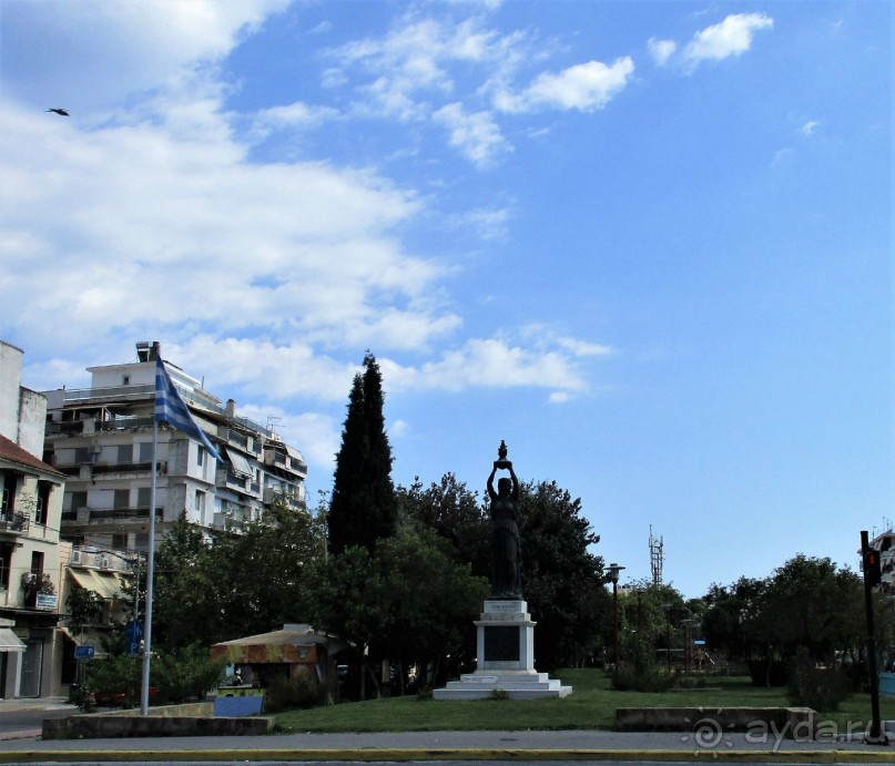 Греческая "кругосветка". Пелопоннес.Город  Каламата.