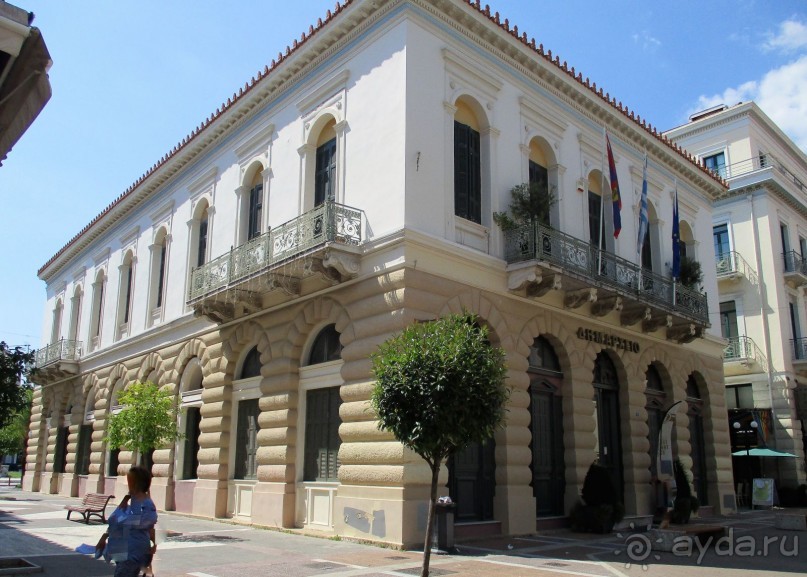 Греческая "кругосветка". Пелопоннес.Город  Каламата.