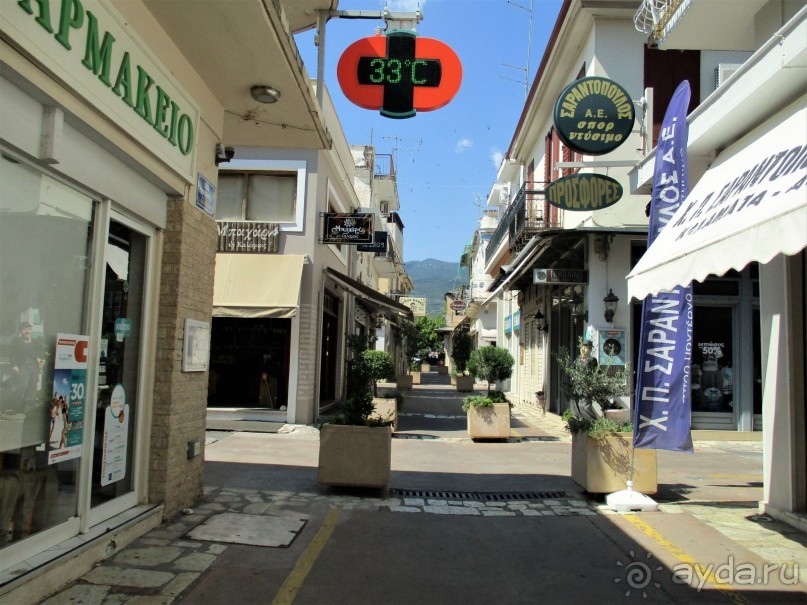 Греческая "кругосветка". Пелопоннес.Город  Каламата.