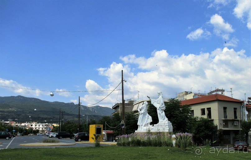Греческая "кругосветка". Пелопоннес.Город  Каламата.