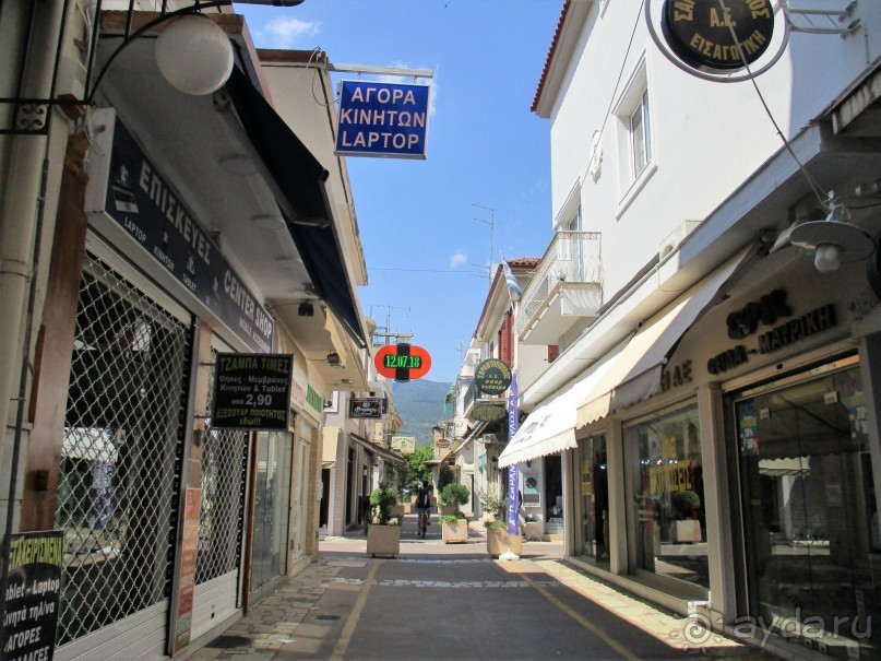 Греческая "кругосветка". Пелопоннес.Город  Каламата.