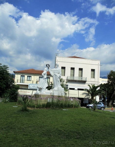 Греческая "кругосветка". Пелопоннес.Город  Каламата.