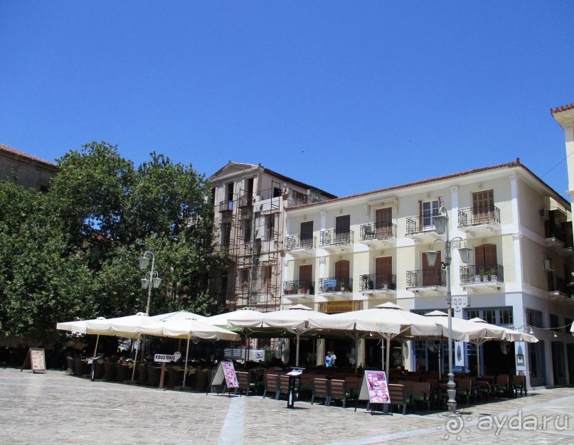 Альбом отзыва "Греческая "кругосветка" . Пелопоннес. Город Нафплион."