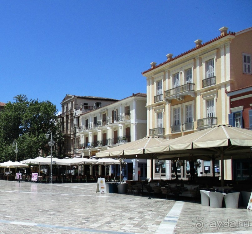 Греческая "кругосветка" . Пелопоннес. Город Нафплион.