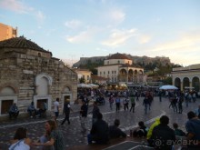 Площадь Монастираки. Ещё не вечер...