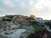 руины библиотеки Андриана