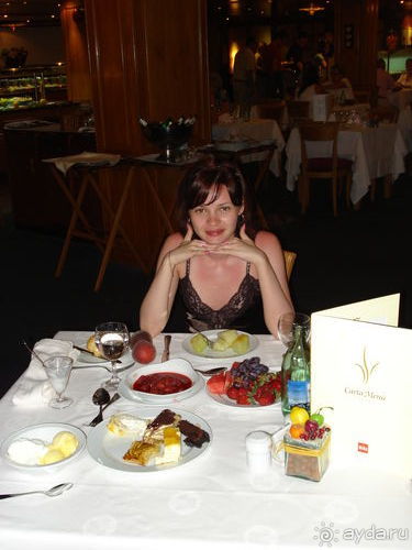 десерт в ресторане