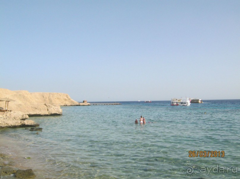 вид с пляжного пантона