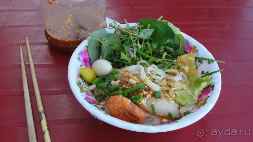 Традиционная вьетнамская еда.