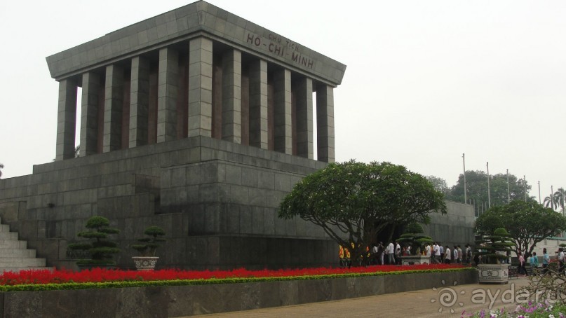 Ханой,мавзолей Хо Ши Мина