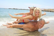 Трехпалубный кораблик