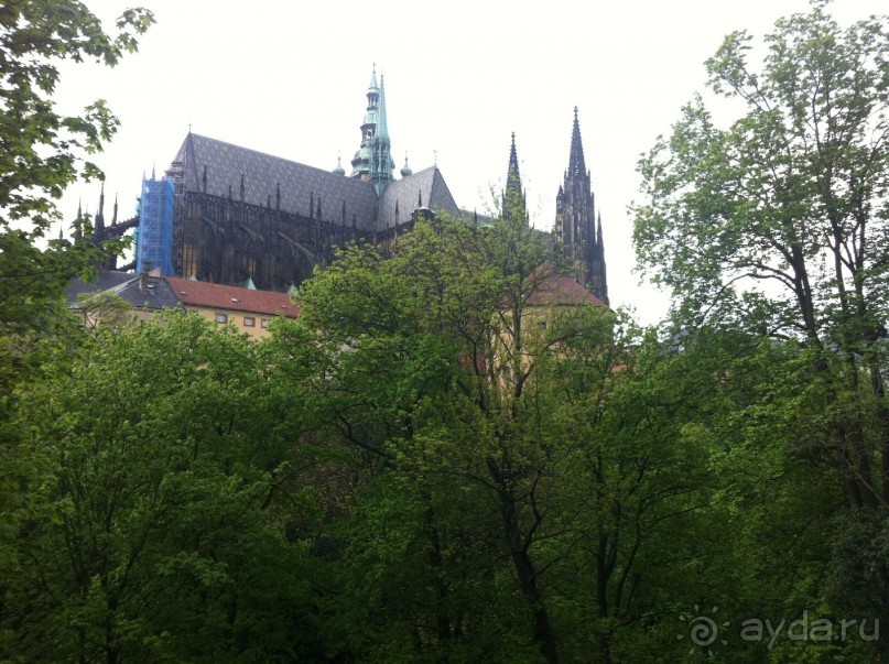 Вид на Пражский град, Прага