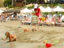 Пляж Корал Бей (Coral Bay) в Пафосе - один из самых популярных на Кипре