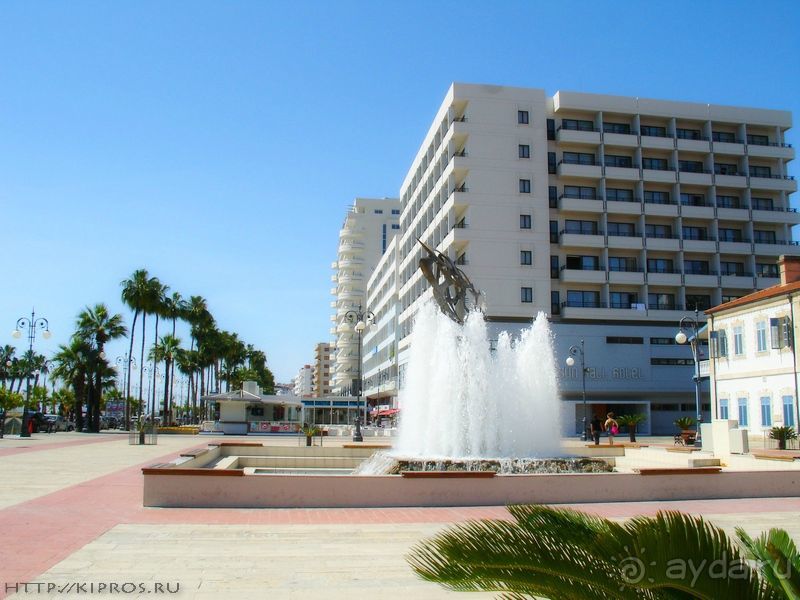 Записки туриста. Часть 1. Ларнака. Набережная Финикудес.