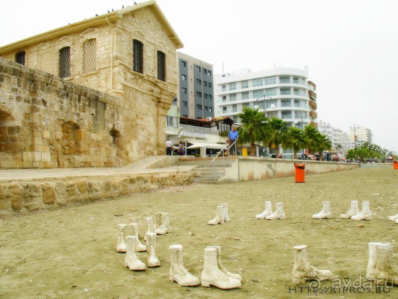 Записки туриста. Часть 1. Ларнака. Набережная Финикудес.