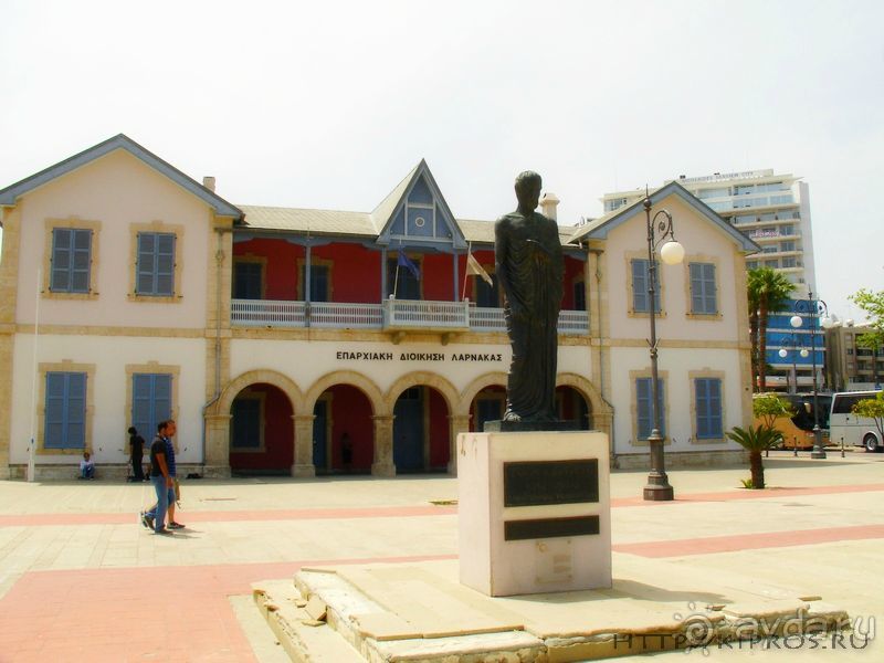 Записки туриста. Часть 1. Ларнака. Набережная Финикудес.