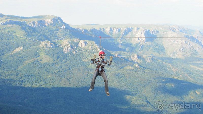 Экстрим поход по Крыму с веревками