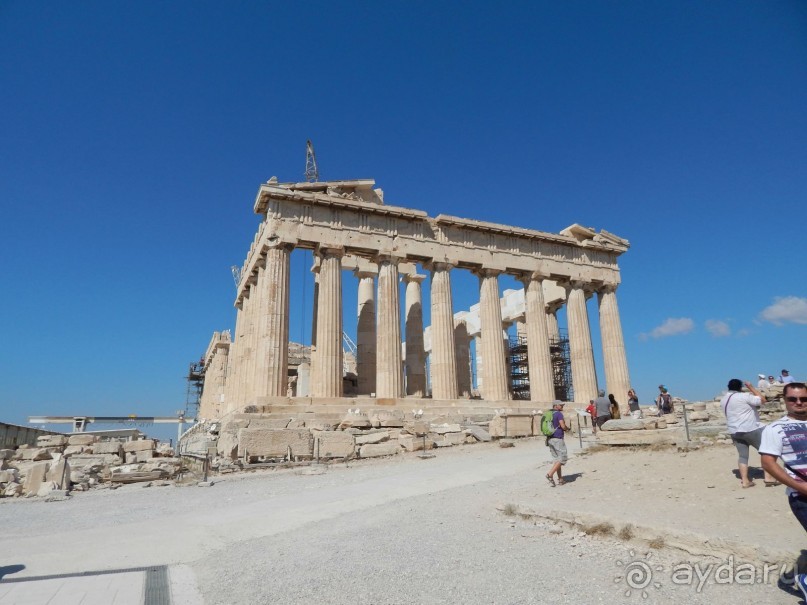 Афины.Экскурсия в Акрополь.
