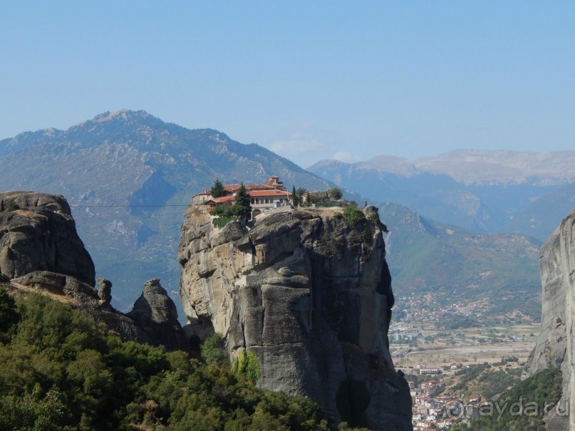 Монастыри в Метеорах.