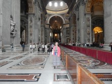 В храме Св. Петра