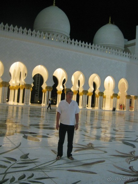 Мечеть в Абу-Даби.