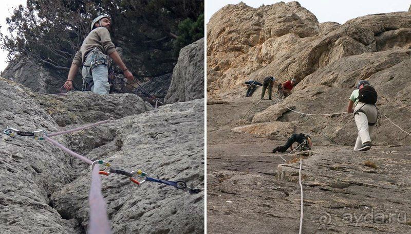 Альбом отзыва "Осенний Крым, скалолазный выезд.Climbing experience."