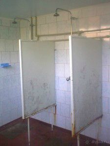 а это чудо-душ,который держал всех в напряжении