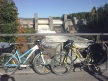 Альбом отзыва "Как я первый раз сама поехала на велосипеде за границу"