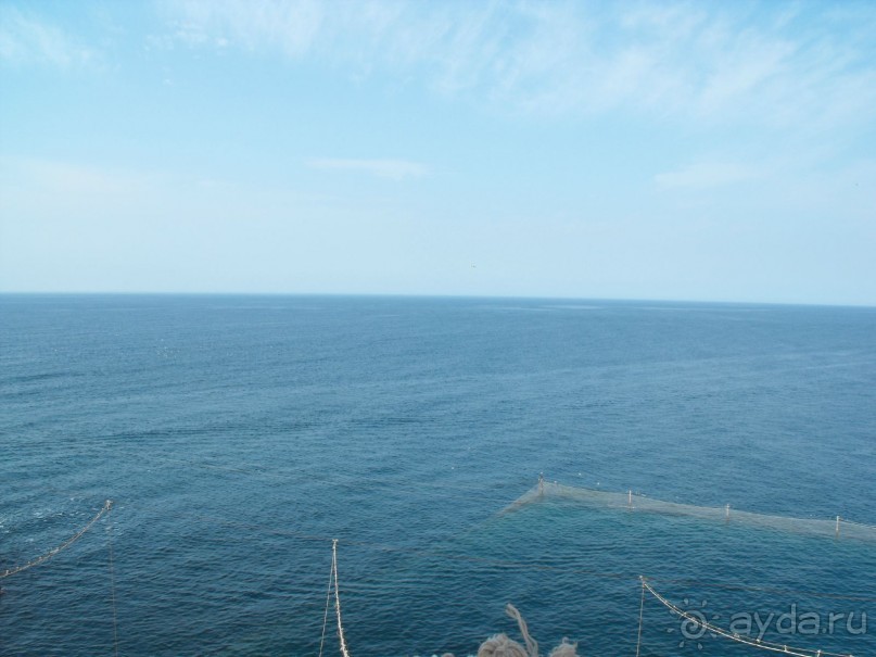 Вид с обрыва "Атлеш"