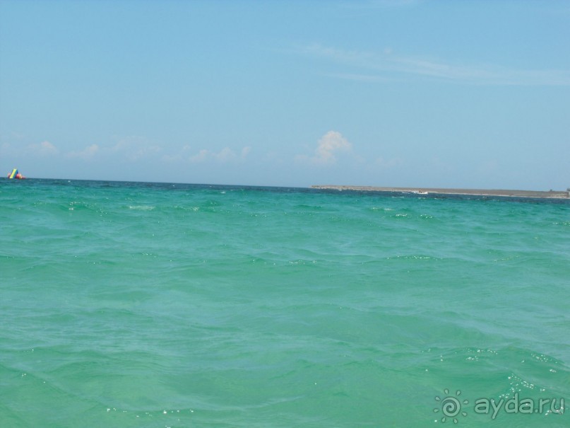 море от пляжа основного