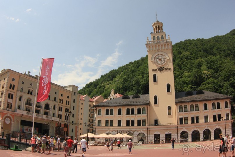 Горнолыжный курорт "Роза Хутор" Сочи.