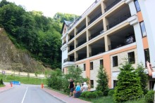 Горнолыжный курорт "Роза Хутор" Сочи.