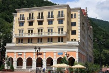 Горнолыжный курорт "Роза Хутор" Сочи.