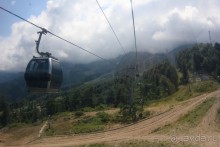 Горнолыжный курорт "Роза Хутор" Сочи.