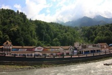 Горнолыжный курорт "Роза Хутор" Сочи.