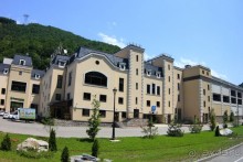 Горнолыжный курорт "Роза Хутор" Сочи.