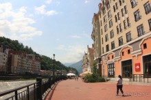 Горнолыжный курорт "Роза Хутор" Сочи.