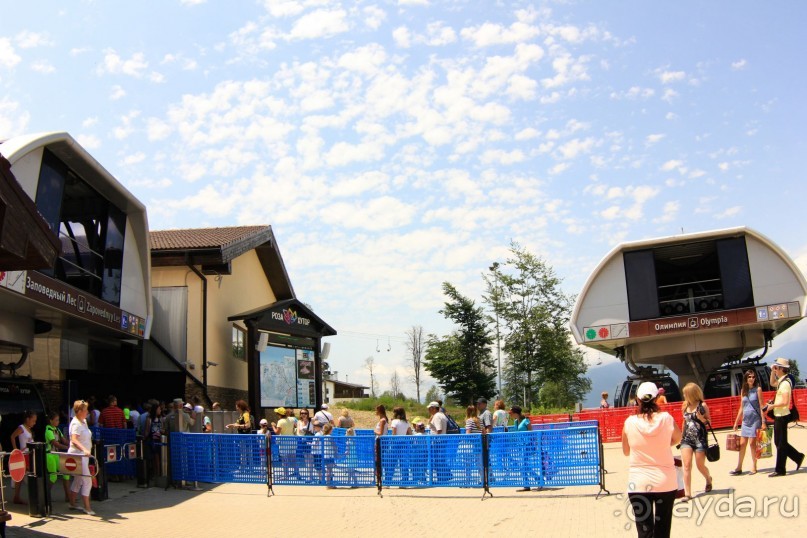 Горнолыжный курорт "Роза Хутор" Сочи.