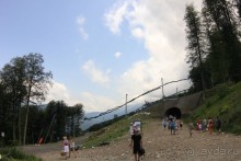 Горнолыжный курорт "Роза Хутор" Сочи.