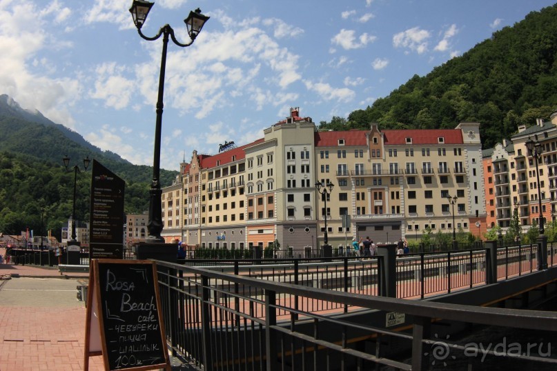 Горнолыжный курорт "Роза Хутор" Сочи.