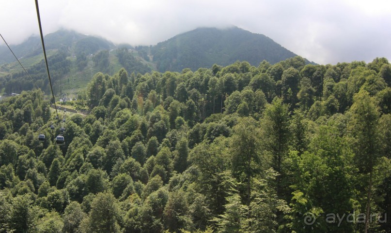 Горнолыжный курорт "Роза Хутор" Сочи.