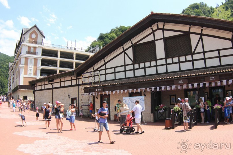 Горнолыжный курорт "Роза Хутор" Сочи.